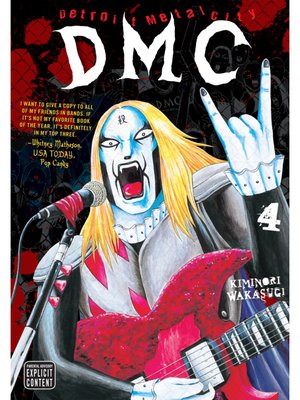 cover image of Detroit Metal City, Volume 4